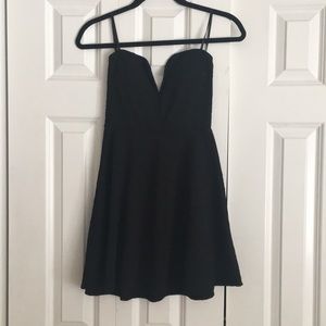 Women’s Deb black strapless formal dress
